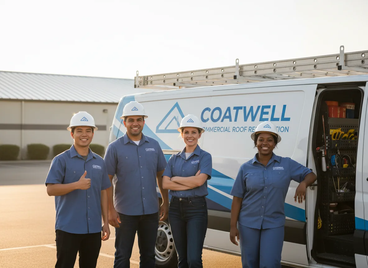 Commercial roof coating company in Gurley, AL